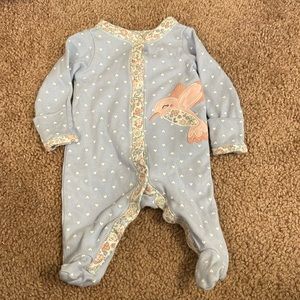 Preemie carters footies button snaps